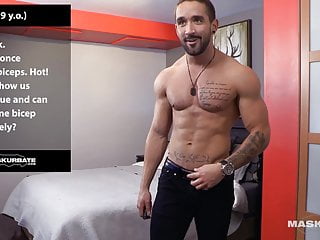 Straight French Canadian Muscle Hunk & His Webcam Solo free video