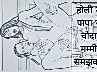 Holi Me Papa Ne Choda Mummy Samjhkar Chudai Ki Kahani In Hindi Indian Sex Story free video