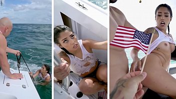 Bangbros - Cuban Hottie, Vanessa Sky, Gets Rescued At Sea By Jmac free video