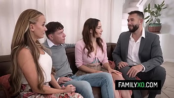 Teen Step-Sibling Fucking With Their Stepmom And Stepdad - Pristine Edge, Rissa May free video