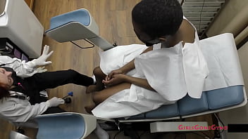 Ebony Teen Jewel Gets Yearly Gyno Exam Physical From Doctor Tampa & Nurse Stacy Shepard Exclusively At Girlsgonegyno.com