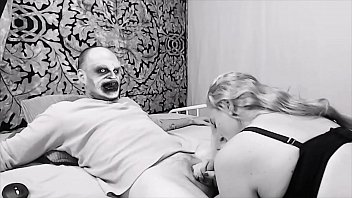 Zombie Gets His Cock Sucked For Halloween free video