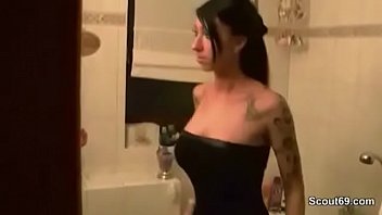 Hot German Step-Sister Caught Him And Help With Fuck free video