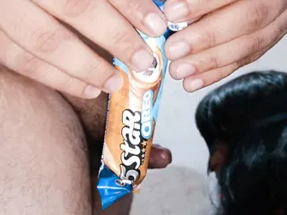 Indian My Best Friend Tricked Me With The Chocolate Taste Game And With Cumshot free video