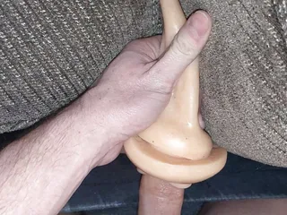 Sunday Morning Woke Up Horny. Fucking A Fleshlight Liner In The Couch Dmvtoylover free video