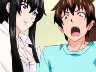 Busty Anime Milf Fucks A Schoolboy Gamer - Uncensored Scene free video