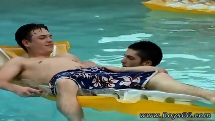 Military Mens Taking Piss Gay Kaleb's Pissy Pool Party free video